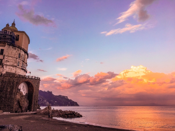 Amalfi sunset